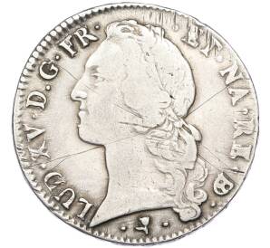 1 экю 1766 года Франция (Людовик XV) — Фото №1