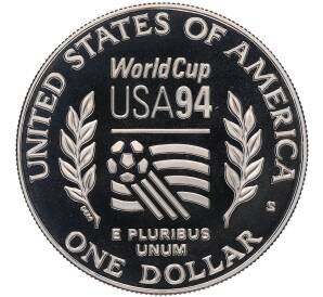 1 доллар 1994 года S США «Чемпионат мира по футболу 1994» — Фото №2