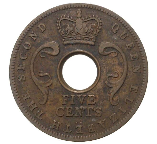 5 центов 1957 года Британская Восточная Африка (Артикул M2-37784)