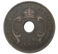 Монета 10 центов 1925 года Британская Восточная Африка (Артикул M2-37785)