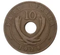 Монета 10 центов 1928 года Британская Восточная Африка (Артикул M2-37786)
