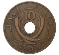 Монета 10 центов 1935 года Британская Восточная Африка (Артикул M2-37787)