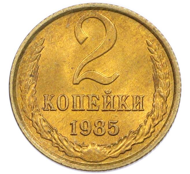 Монета 2 копейки 1985 года (Артикул: K7-5497) — Фото №1