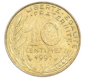 10 сантимов 1997 года Франция — Фото №1