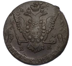 5 копеек 1777 года ЕМ — Фото №2