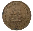 Монета 1/2 пенни 1956 года Британская Южная Африка (Артикул M2-37868)