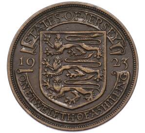 1/12 шиллинга 1923 года Джерси — Фото №1