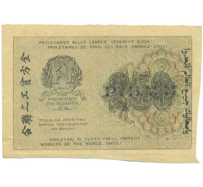 Банкнота 250 рублей 1919 года (Артикул: T11-55994) — Фото №1