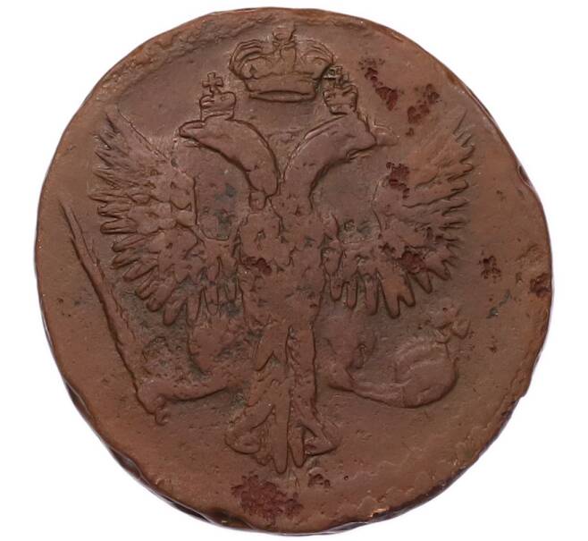 Монета Денга 1745 года (Артикул: K7-5655) — Фото №2