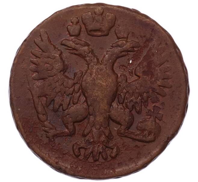 Монета Денга 1750 года (Артикул: K7-5682) — Фото №2