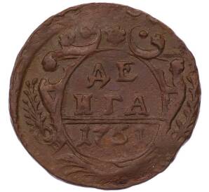 Денга 1751 года — Фото №1