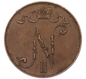 5 пенни 1913 года Русская Финляндия — Фото №2