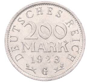 200 марок 1923 года G Германия — Фото №1