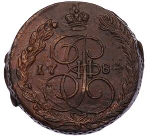 5 копеек 1784 года ЕМ — Фото №1