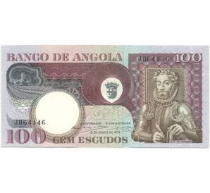 100 эскудо 1973 года Португальская Ангола — Фото №1