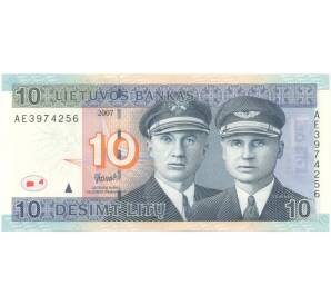 10 лит 2007 года Литва — Фото №1
