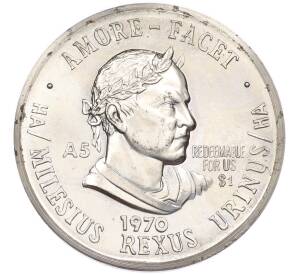 1 шиллинг 1970 года Сен-Бартелеми (Unusual) — Фото №1