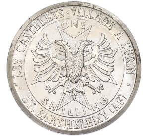 1 шиллинг 1970 года Сен-Бартелеми (Unusual) — Фото №2