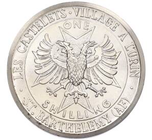 1 шиллинг 1970 года Сен-Бартелеми (Unusual) — Фото №2