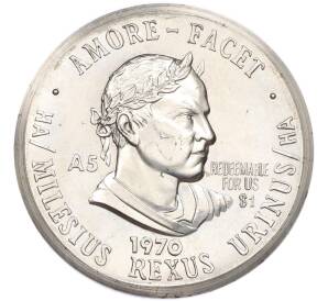 1 шиллинг 1970 года Сен-Бартелеми (Unusual) — Фото №1