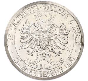 1 шиллинг 1970 года Сен-Бартелеми (Unusual) — Фото №2