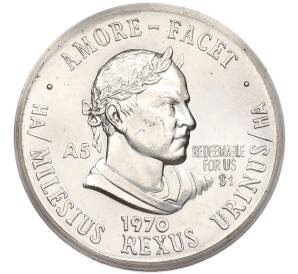 1 шиллинг 1970 года Сен-Бартелеми (Unusual) — Фото №1