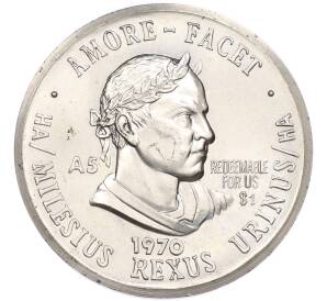 1 шиллинг 1970 года Сен-Бартелеми (Unusual) — Фото №1