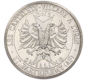 1 шиллинг 1970 года Сен-Бартелеми (Unusual) — Фото №2