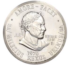 1 шиллинг 1970 года Сен-Бартелеми (Unusual) — Фото №1