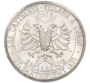 1 шиллинг 1970 года Сен-Бартелеми (Unusual) — Фото №2