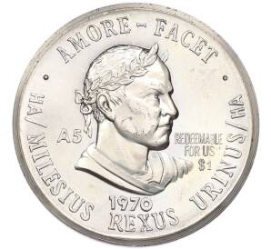 1 шиллинг 1970 года Сен-Бартелеми (Unusual) — Фото №1