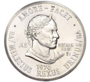 1 шиллинг 1970 года Сен-Бартелеми (Unusual) — Фото №1