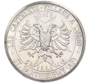 1 шиллинг 1970 года Сен-Бартелеми (Unusual) — Фото №2