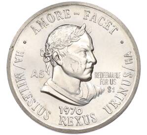1 шиллинг 1970 года Сен-Бартелеми (Unusual) — Фото №1