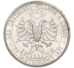 1 шиллинг 1970 года Сен-Бартелеми (Unusual) — Фото №2