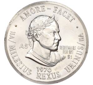 1 шиллинг 1970 года Сен-Бартелеми (Unusual) — Фото №1