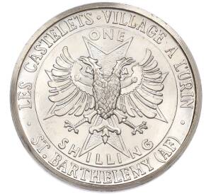 1 шиллинг 1970 года Сен-Бартелеми (Unusual) — Фото №2