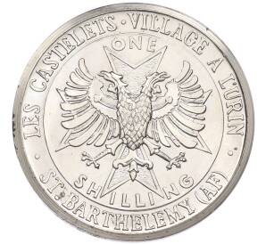 1 шиллинг 1970 года Сен-Бартелеми (Unusual) — Фото №2