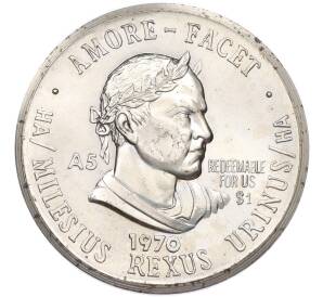 1 шиллинг 1970 года Сен-Бартелеми (Unusual) — Фото №1