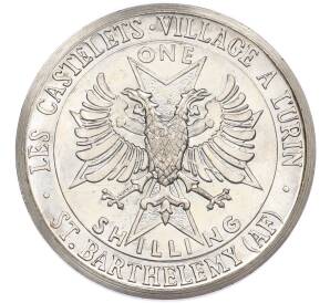 1 шиллинг 1970 года Сен-Бартелеми (Unusual) — Фото №2