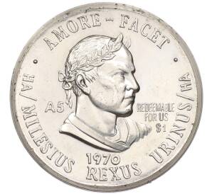 1 шиллинг 1970 года Сен-Бартелеми (Unusual) — Фото №1