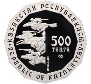 500 тенге 2008 года Казахстан «Фрагмент диадемы» — Фото №2