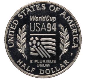 1/2 доллара (50 центов) 1994 года P США «Чемпионат мира по футболу 1994» — Фото №2