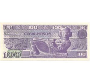 100 песо 1982 года Мексика — Фото №2