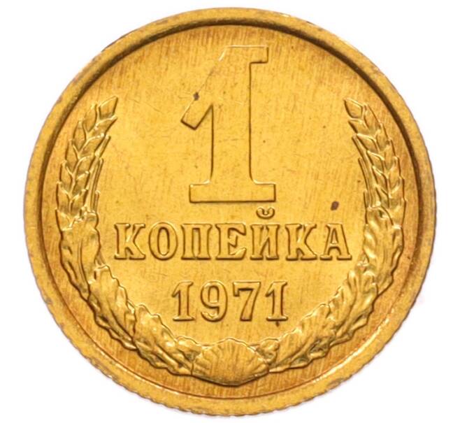 Монета 1 копейка 1971 года (Артикул: K8-3960) — Фото №1
