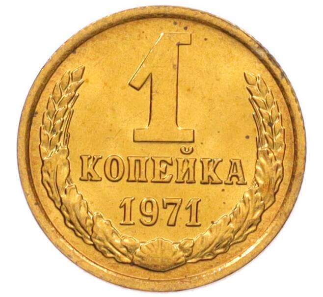 Монета 1 копейка 1971 года (Артикул: K8-3964) — Фото №1