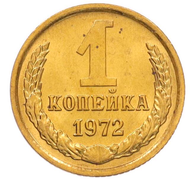 Монета 1 копейка 1972 года (Артикул: K8-3969) — Фото №1