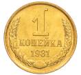 Монета 1 копейка 1981 года (Артикул: K8-3975) — Фото №1