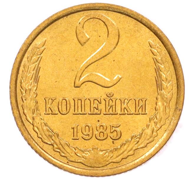Монета 2 копейки 1985 года (Артикул: K8-4016) — Фото №1