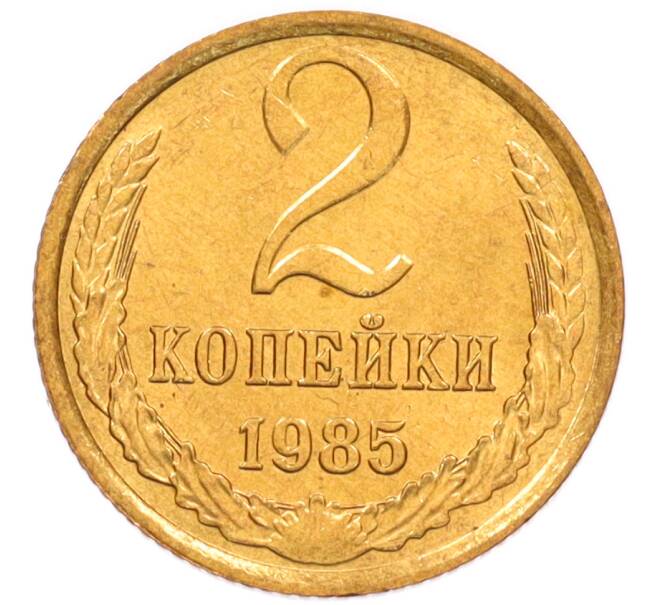 Монета 2 копейки 1985 года (Артикул: K8-4021) — Фото №1